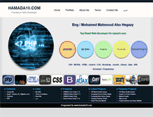 Tablet Screenshot of hamada10.com